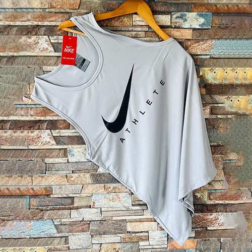 Mens Grey Gym Vest