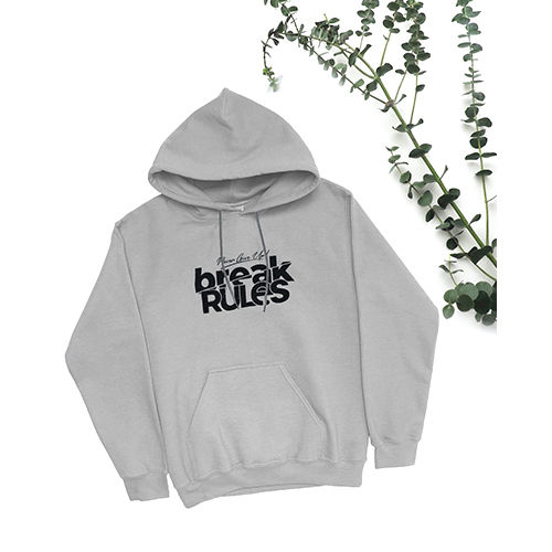 Mens Grey Hoodie