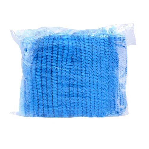 Blue Disposable Bouffant Cap