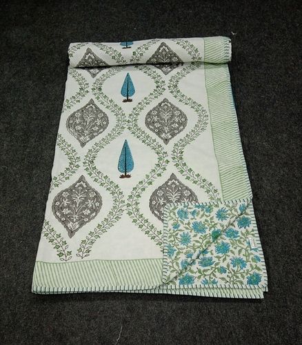 HAND BLOCK PRINTED QUILTS