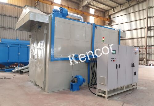 Industrial Oven - Mild Steel, 7x7x7 Dimensions | Electric Heating, 100-250Â°C Temperature Range, New Condition, Painted Finish, Batch Type