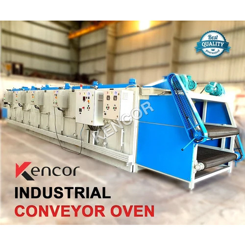 Conveyor Oven - Mild Steel, 20x40 Inches | Electric Power Source, Industrial Use, Temperature Range 100-200