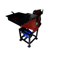 2 HP Single Shaft Garden Waste Shredder With Shredding Capacity (50 kg/hr)
