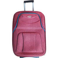 Jindal Spark Soft Trolley Suitcase - Color: Multicolor
