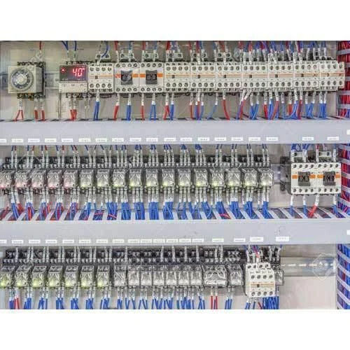 Plc Electric Control Panel Base Material: Metal Base