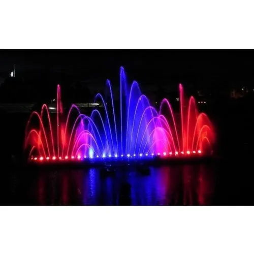 Colorful Musical Water Fountain Turnkey Project