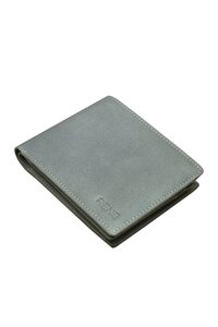 Genuine Leather Grey Gents Wallet