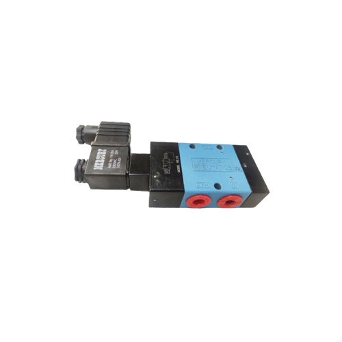 Black-Blue 3 Way Normally Closed Solenoid Air Spring Valve