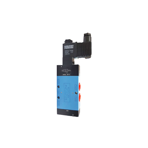 Black-Blue 4 Way Solenoid Air Spring Valve