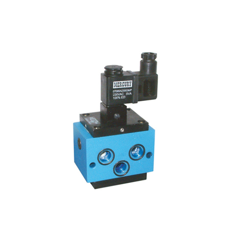 Black-Blue Spring Poppet Valve