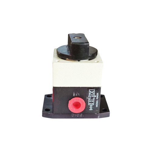 Black-White Selector Knob Detent Valve