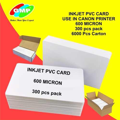 GMP Inkjet PVC Card For Canon Printer On G Series 300 Pcs