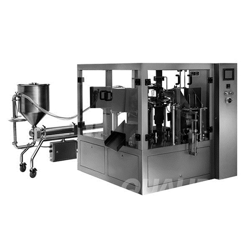 Liquid And Paste Pre-Made Bag Packaging Machine