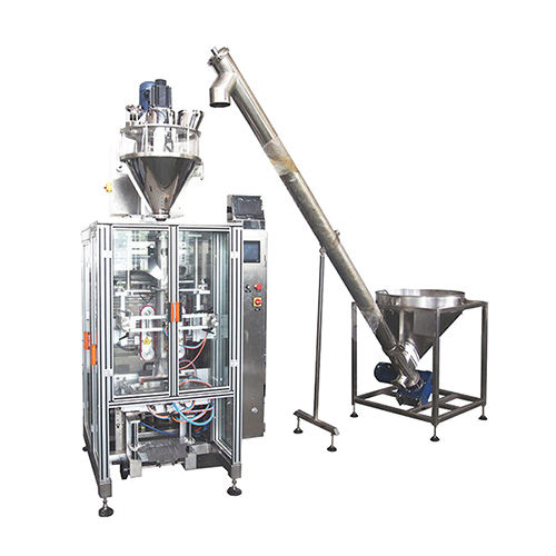 Silver Automatic Powder Filling Machine