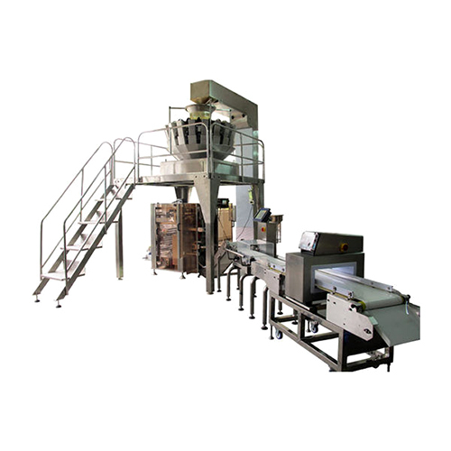 Quad Seal Bagger Machine With Multi-Head Weigher