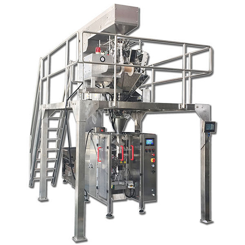 ZVF-200 Vertical Bagger and 10 Head Scale Dosing System