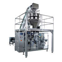 Horizontal Pre-Made Doypack Zipper Bag Packaging Machine - Stainless Steel, 220-440 Volts, Silver Color | Heavy-Duty, Automatic Efficiency, Durable Design