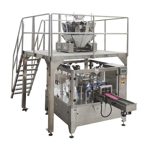 Automatic Rotary Food Packing Machine With Zipper