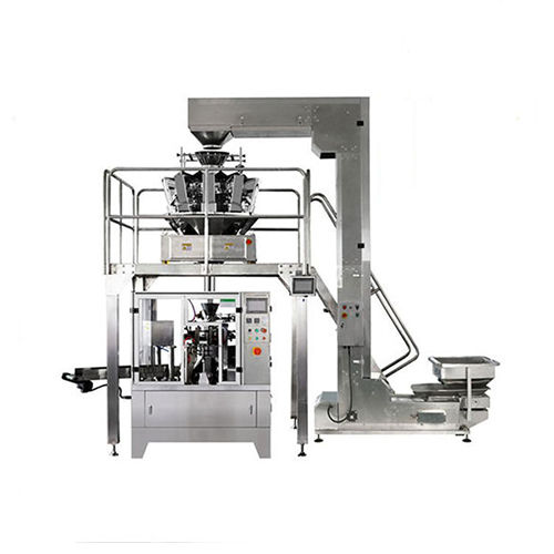 Rotary Fill Seal Machine With Multihead Scales For Granules