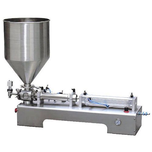 Single Head Liquid Piston Filler Viscous