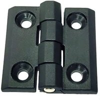 Polyamide Hinges - 40x40mm For Control Panel Doors | Robust Durable Design Suitable For Metal Doors