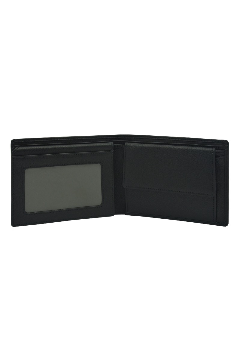 Genuine leather gents wallet/ Black