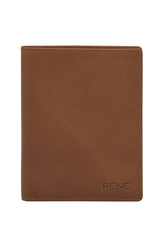 Genuine leather gents wallet / Tan