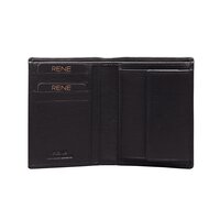 Genuine leather gents wallet / Black