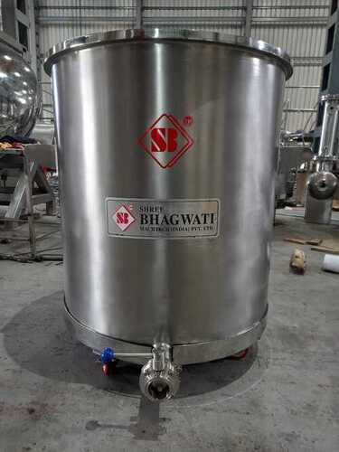 Silver 200 Ltr Bucket Tank