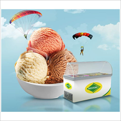 Fibre Commercial Ice Cream Freezer