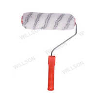 Acrylic Paint Roller - 9 Inch Size, Multicolor Design For Easy Wall Painting - Durable And Comfortable Grip