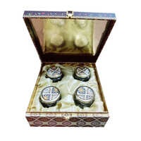 Golden & Blue Customized Mdf Gift Box