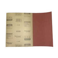 Willson Waterproof Emery Paper - Emery Paper 230mm X 280mm, Brownish Color, 50 Sheets Per Pack, Ideal For Industrial Usage