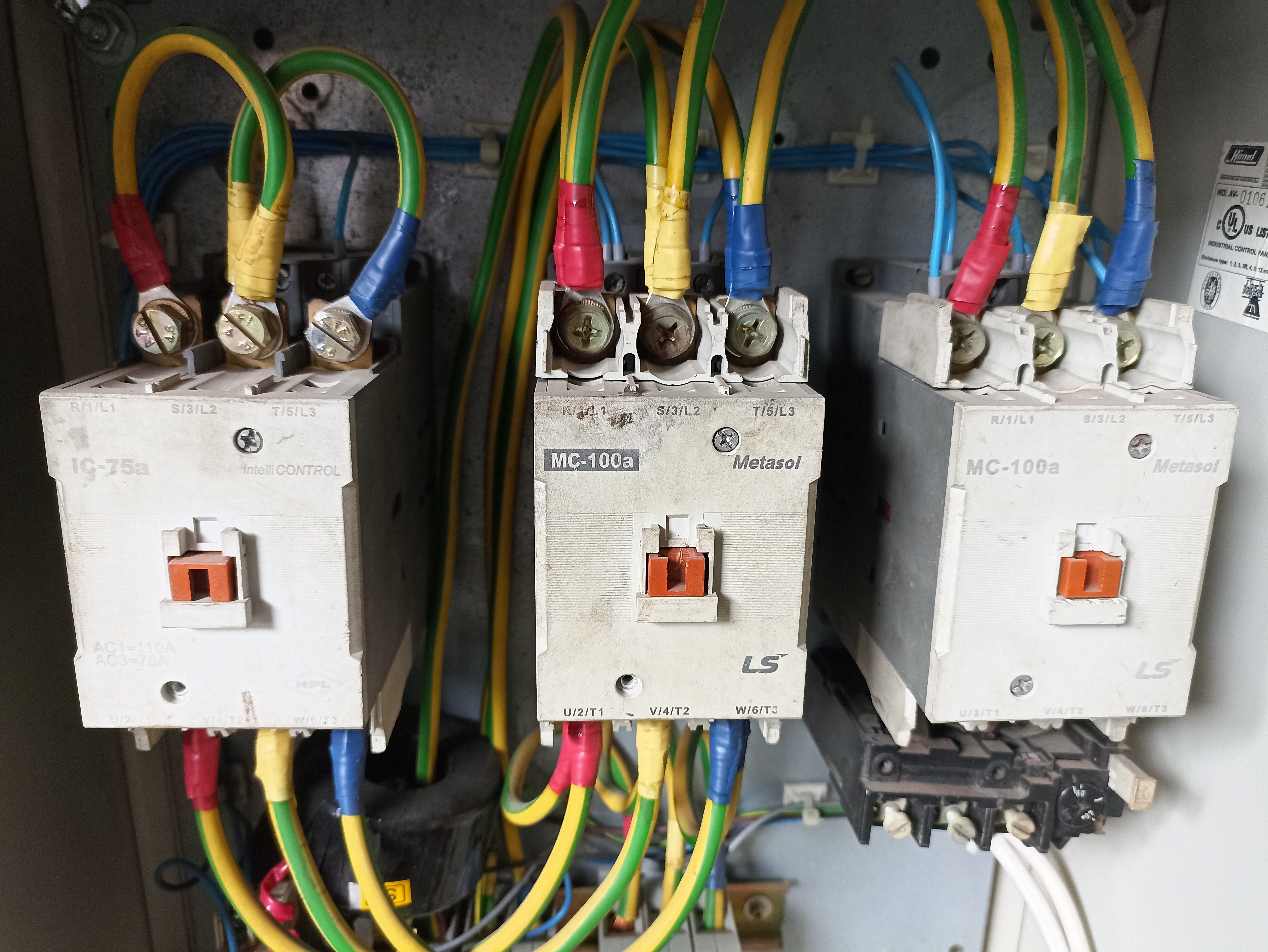 METASOL MC-100A STAR-DELTA STARTER