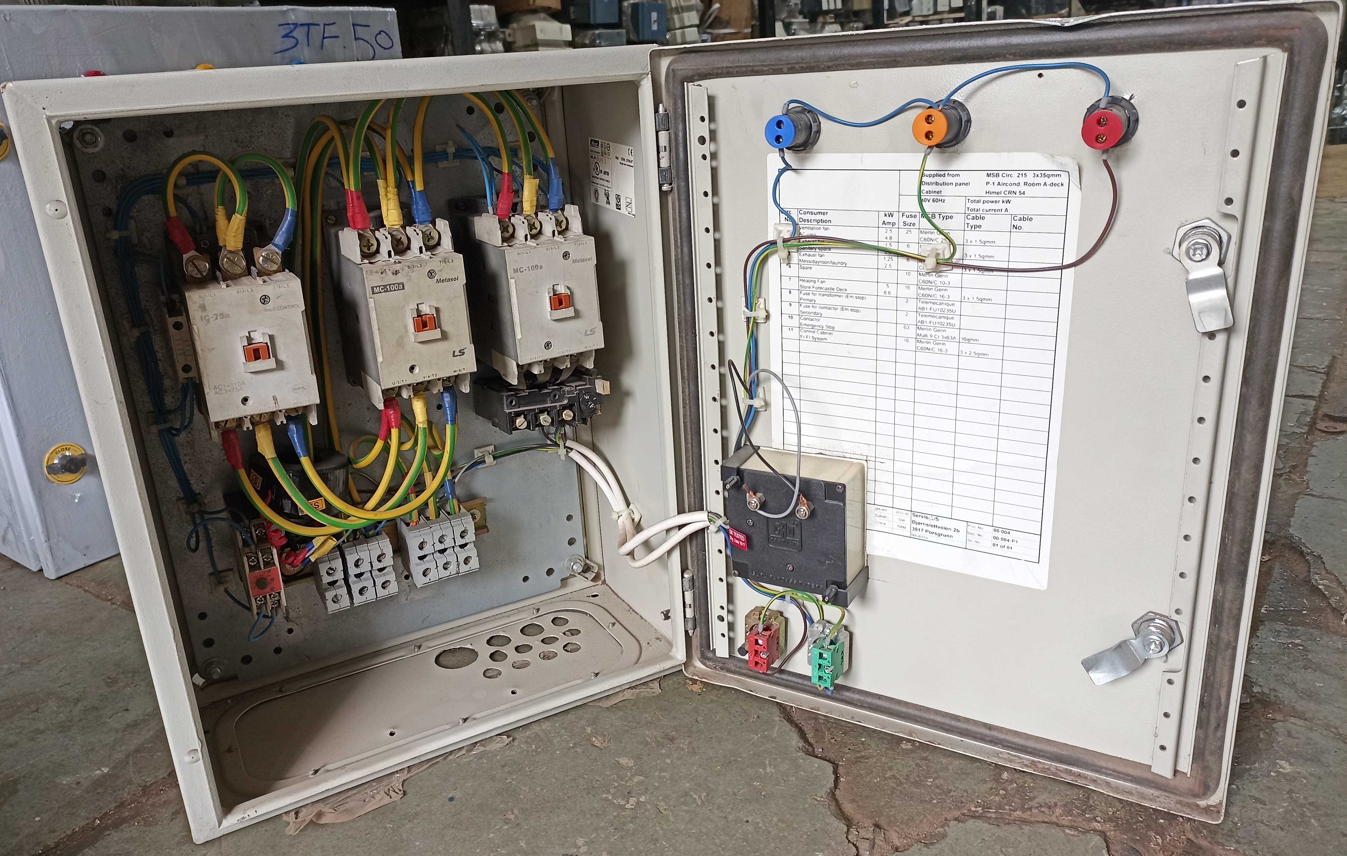 METASOL MC-100A STAR-DELTA STARTER