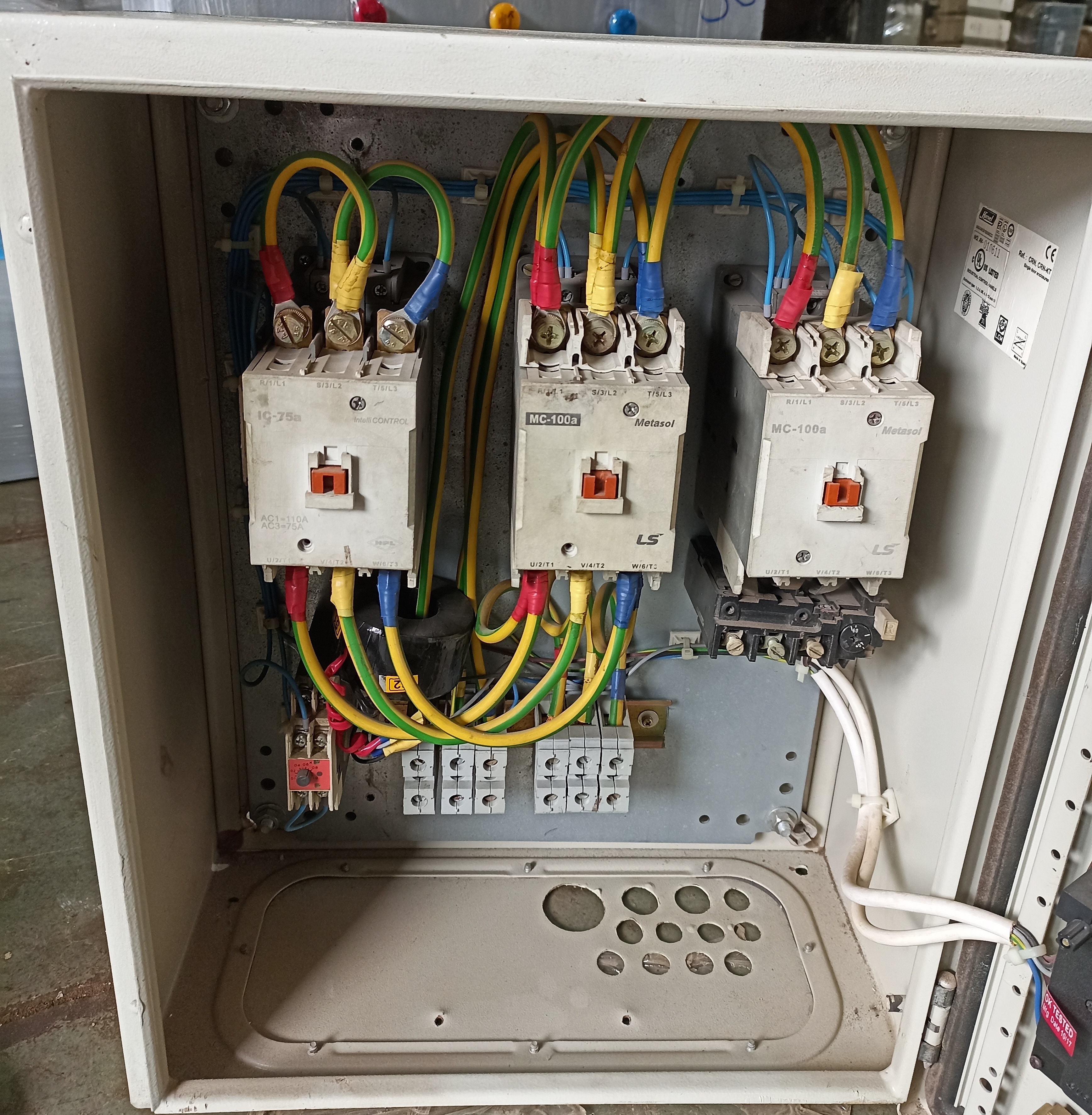 METASOL MC-100A STAR-DELTA STARTER