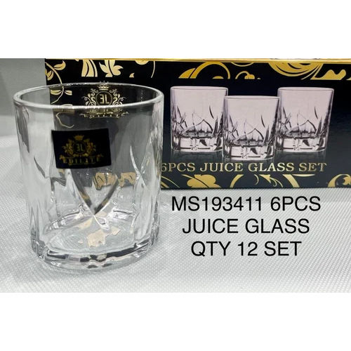 6 Pcs Juice Glass Set