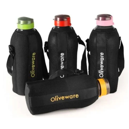 2 Ltr Oliveware Jumbo Water Bottle With Carry Sleave