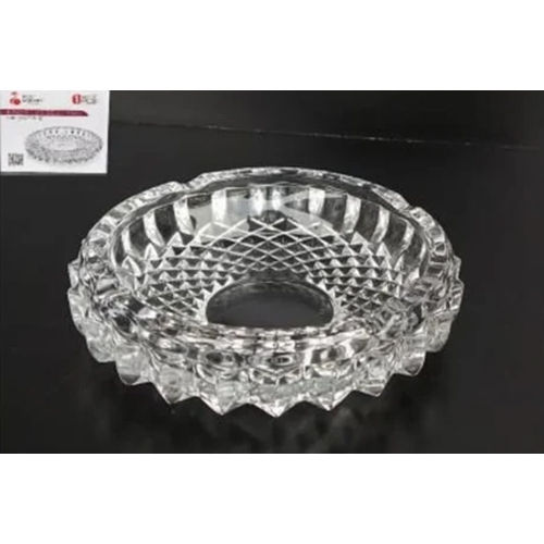 Transparent Glass Ashtray