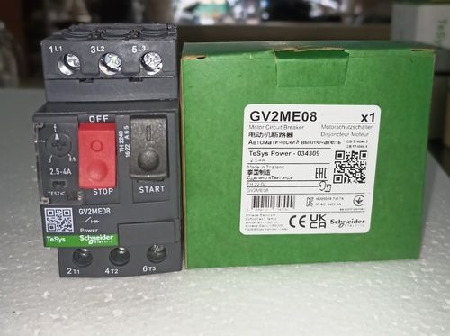 SCHNEIDER NEW (GV2 ME08) 2.5-4 MPCB