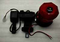 Forklift Seat Belt Alarm With Warning Light - Color: Black