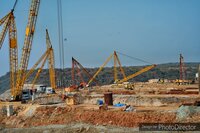 Stone Mining Derrick Crane