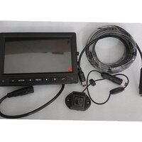 Forklift/ Truck Reverse Fhd Camera With 7 Ahd Monitor - Color: Black