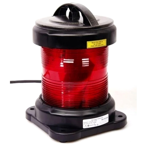 CXH6-11P Single Tier Round Red Nuc Navigation Light