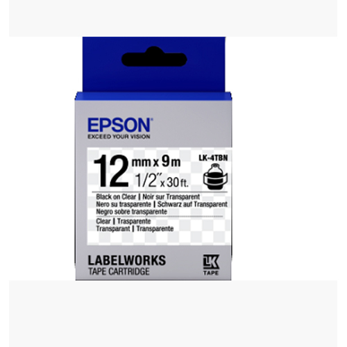 Epson LW Tape- LK-4TBN- 12mm
