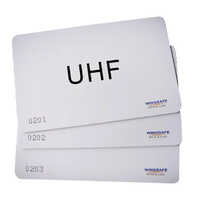 Uhf Access Card - Pvc Material, Industrial Use, White Color | Durable And Versatile Access Solution