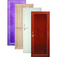 Pvc Profile Door - Color: Multicolour