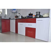 L Shape Pvc Kitchen Cupboard - Characteristics: Light In Weight