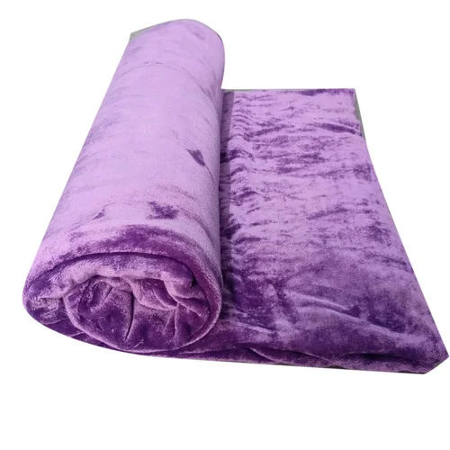 Single Bed Flano Fabric Flannel Blanket