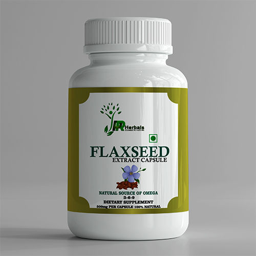 Herbal Medicine Flaxseed Extract Capsule